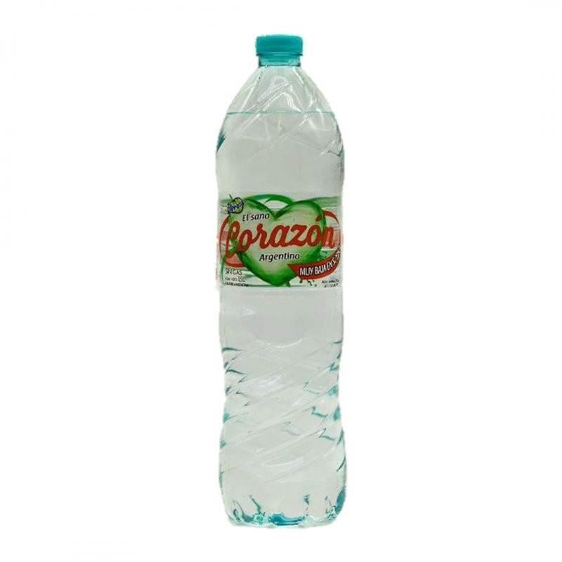 Agua el sano Corazón Argentino S/G 1500ml x 6u