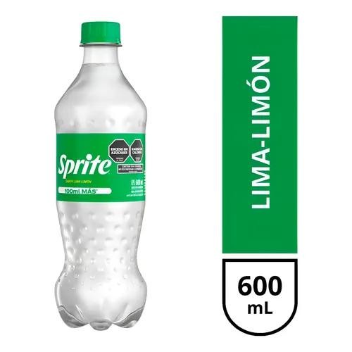 Gaseosa Sprite Pet Botella 600ml x 6u