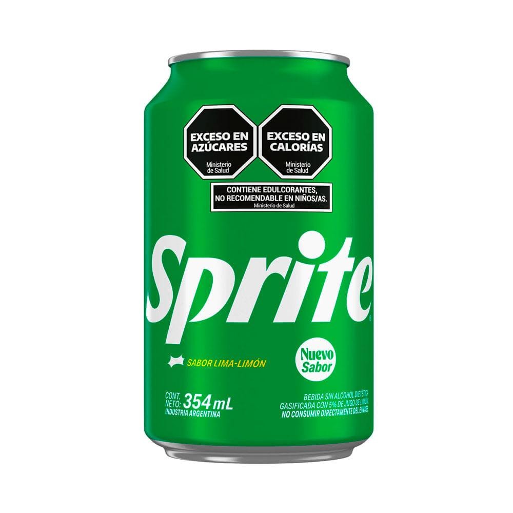 Gaseosa Sprite Comun Lata 354ml x 6u