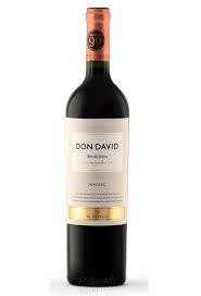 Vino Don David Gran Reserva Malbec 750ml x 6u