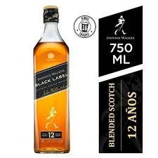 Whisky Jw Black Label 750ml x 1u
