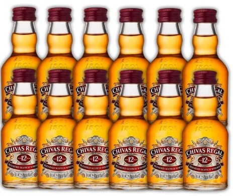 Miniatura Chivas Display 50ml x 12u