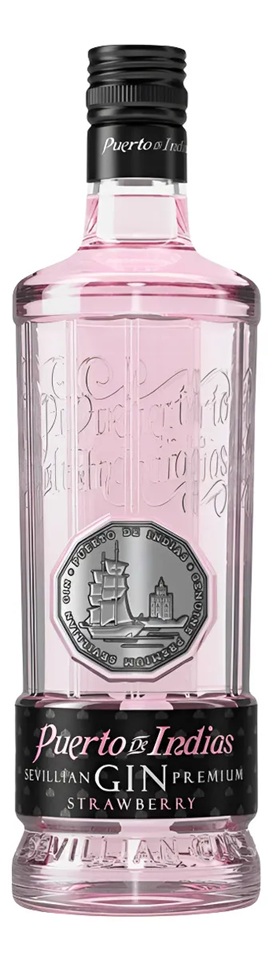 Gin Puerto de Indias Strawberry Love x 1u