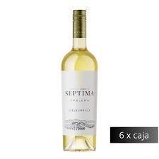 Vino Septima Emblema chardonay 750ml x 6u
