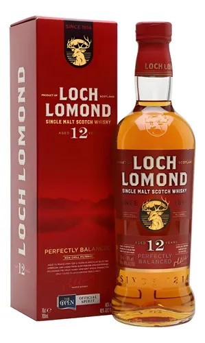 Whisky Loch Lodmon 12 con estuche 700ml x 1u