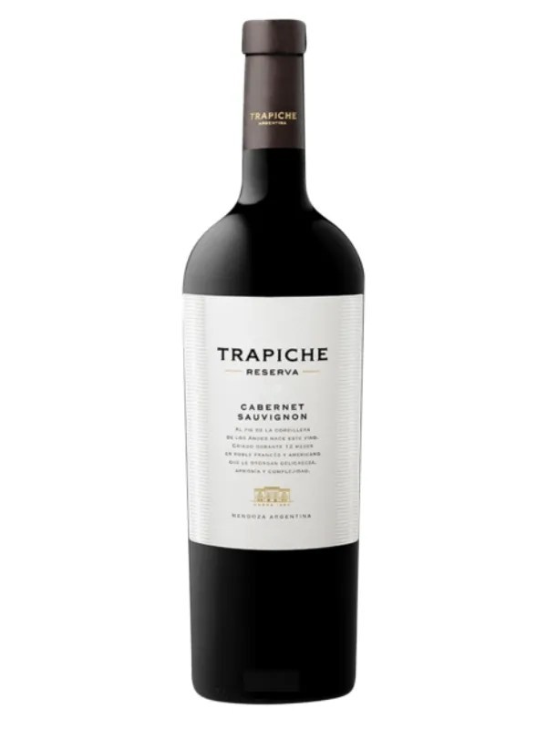 Vino Trapiche Reserva Cabernet Sauvignon 750ml x 6u