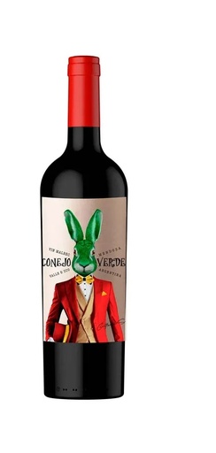 [127658] Vino CONEJO VERDE Malbec 750ml x 6u