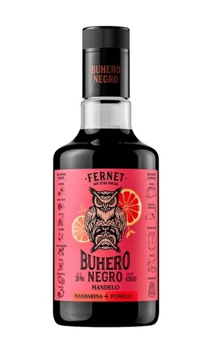 [103068] Fernet Buhero Negro Mandelo 450ml x 12u