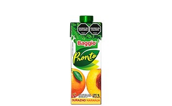 [116031] Jugo Baggio Durazno-Naranja 1l x 8u