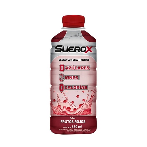 Suerox Frutos rojos 630ml x 6u
