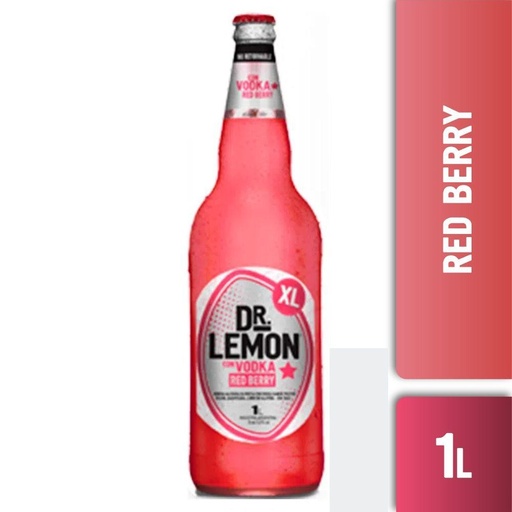 [106005] Dr Lemon Red Berry  1l x 12u