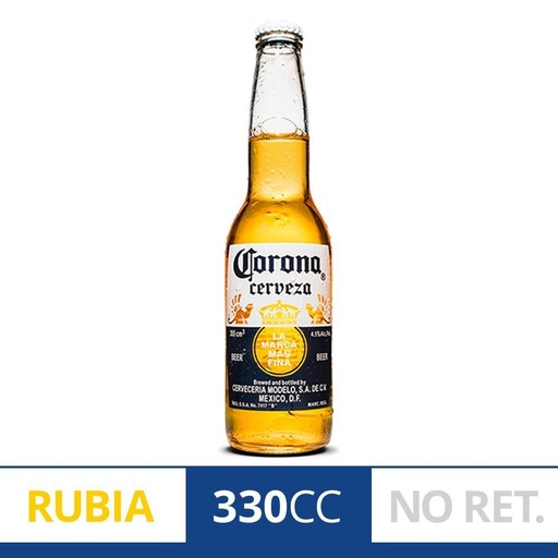 [109056] Cerveza Corona Porron 330ml x 24u