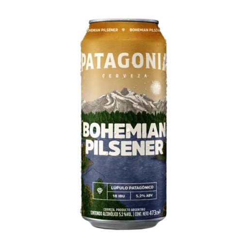 [109112] Cerveza Patagonia Bohemian Lata 473ml x 24u