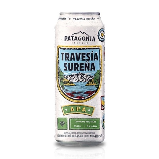 [109122] Cerveza Patagonia Travesia Sureña Lata 473ml x 24u