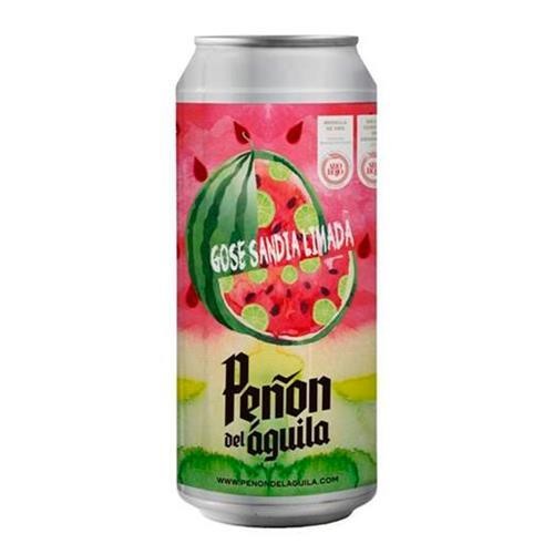 [109128] Cerveza Peñon Aguila Goose Sandia Lata 473ml x 6u