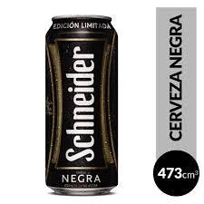 [109166] Cerveza Schneider Negra Lata 473ml x 24u