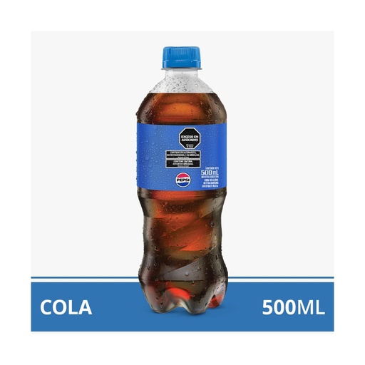 [113013] Gaseosa Pepsi Pet 500ml x 6u