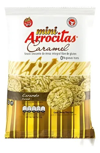 Mini Arrocitas Caramel 53gr x 12u