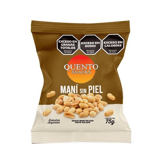 Mani Pelado Quento 75gr x 54u