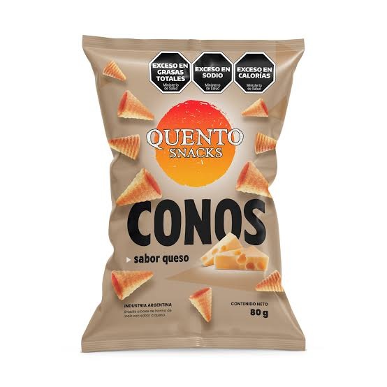 Conos Queso Quento 80gr x 24u