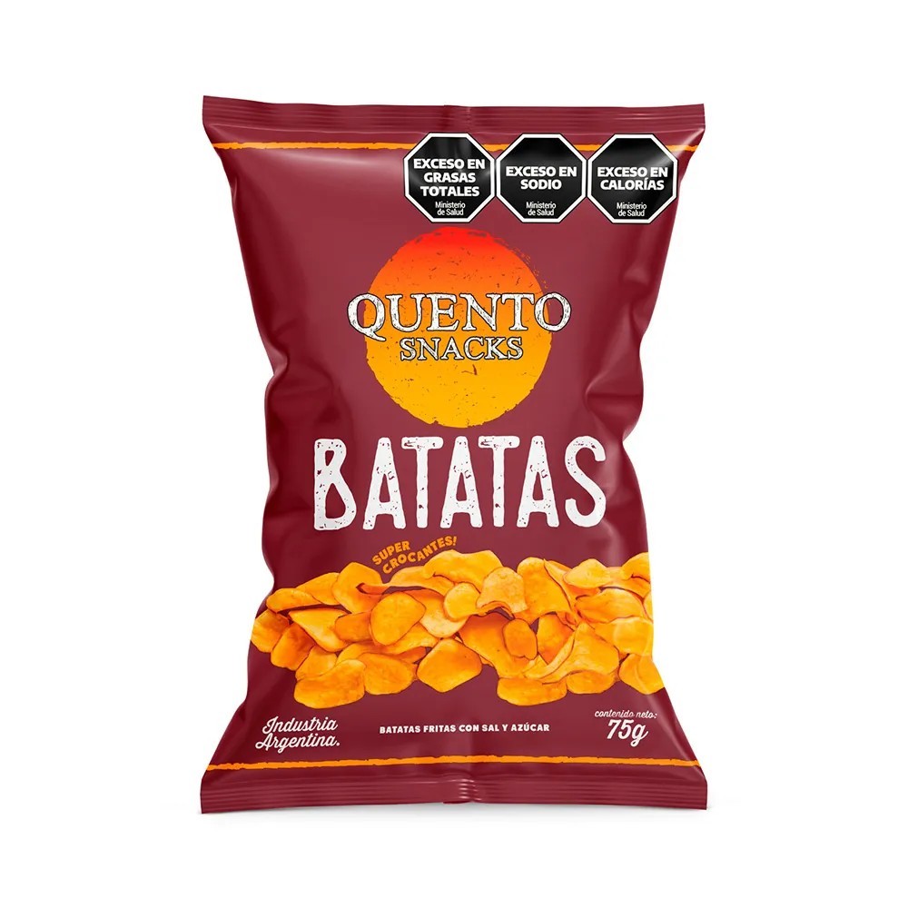 Batatas Quento 75gr x 22u