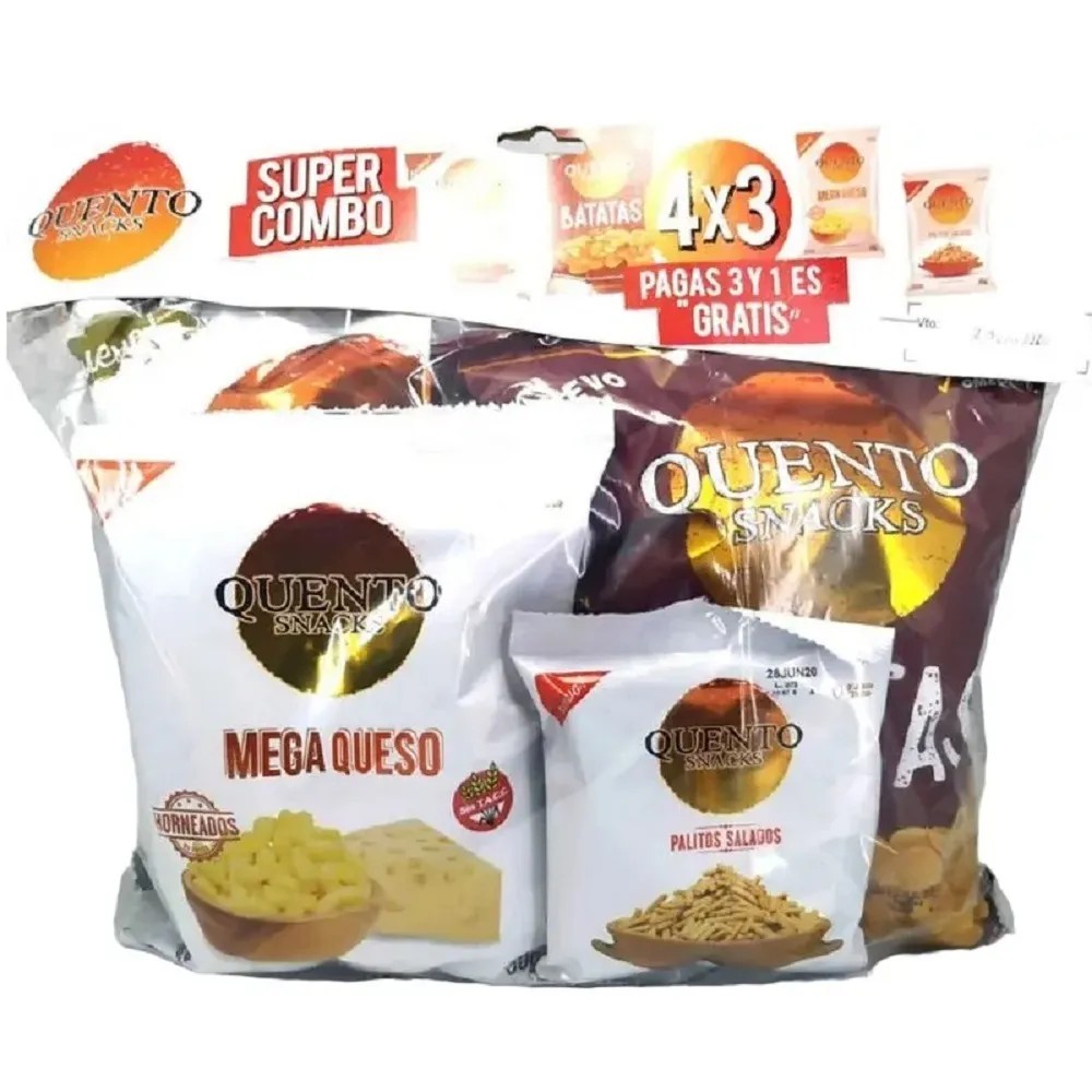 Combo Bañado 4x3 Quento 277gr x 6u