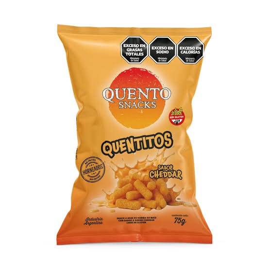 Quentitos Cheddar 75gr x 18u