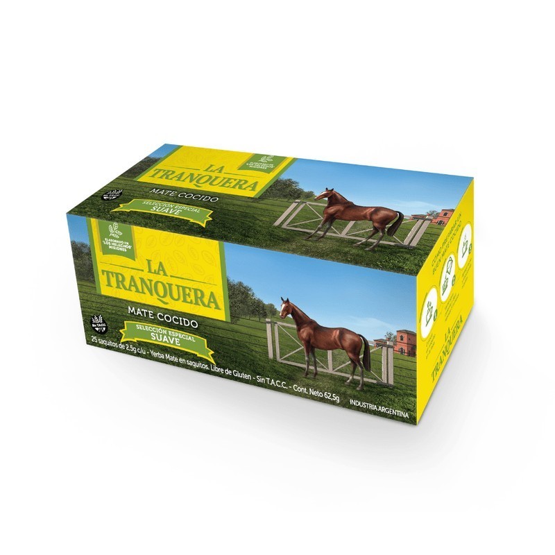 Saquitos Mate La tranquera Seleccion esp suave 2,5gr x 12u