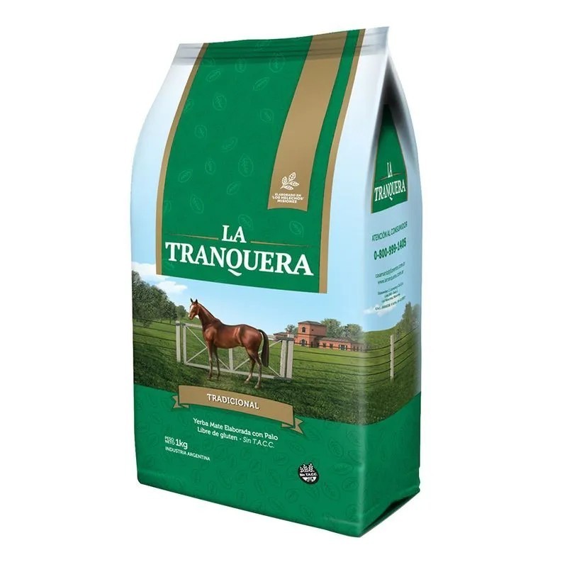 Yerba La Tranquera Tradicional 1kg x 6u