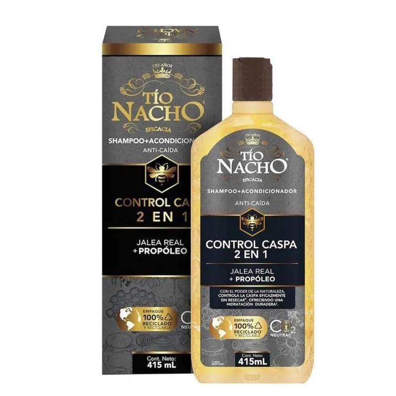 Shampoo Tio Nacho Caspa Propoleo 415ml x 12u