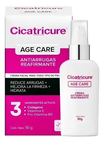 Crema Cicatricure Antiarrugas Reafirmante 50gr x 20u