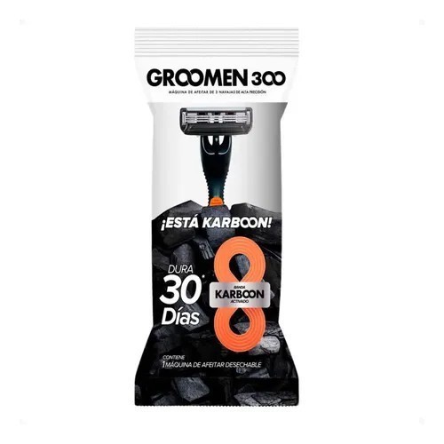Afeitadora Groomen 300 Desechable x 12u