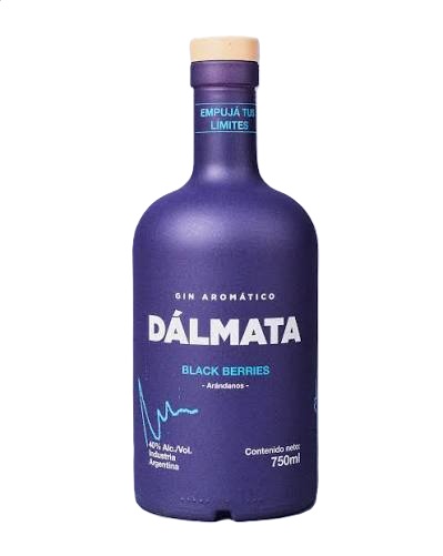 Gin Dalmata Black Berry 750ml x 6u