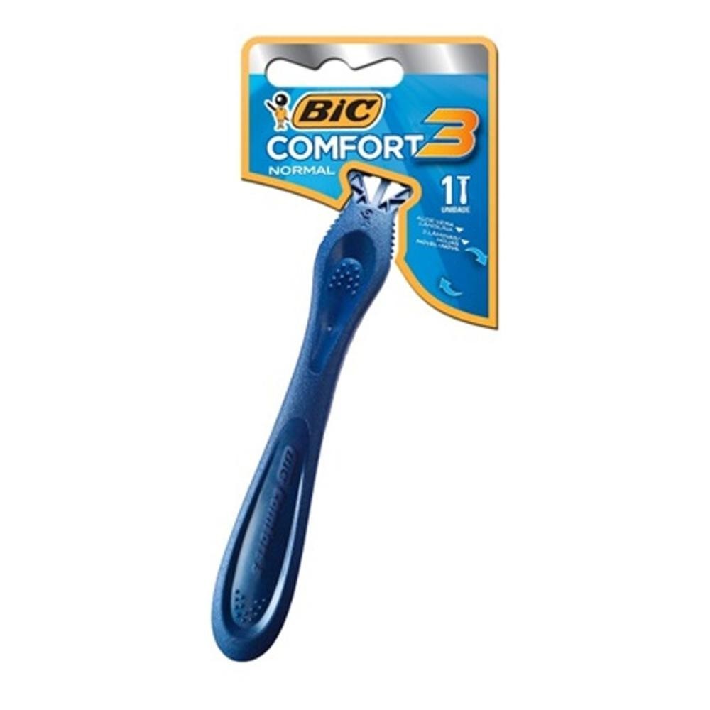 Afeitadora Bic Comfort 3 Blu x 12u