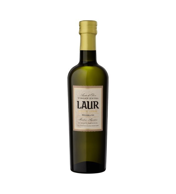 Aceite Oliva Laur extra virgen Medrano Blend de Terroir Mendoza 500ml x 6u