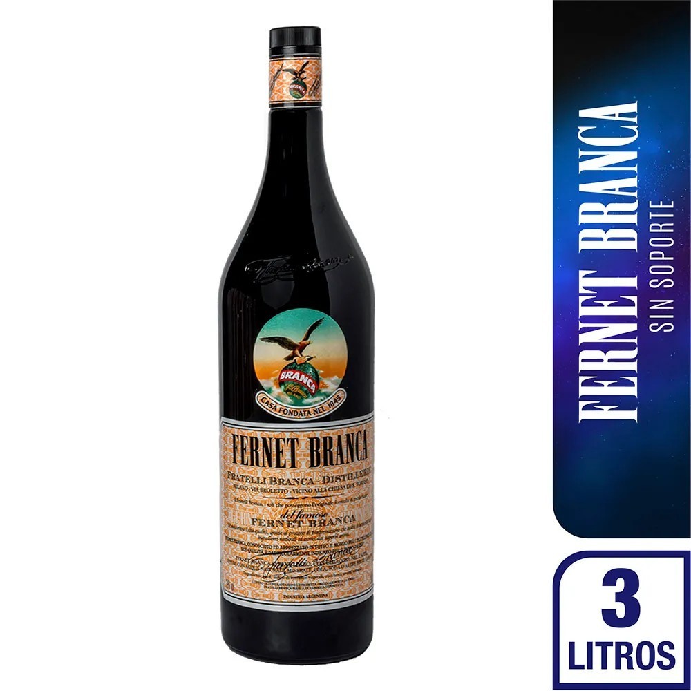 Fernet Branca Botellon 3l x 1u