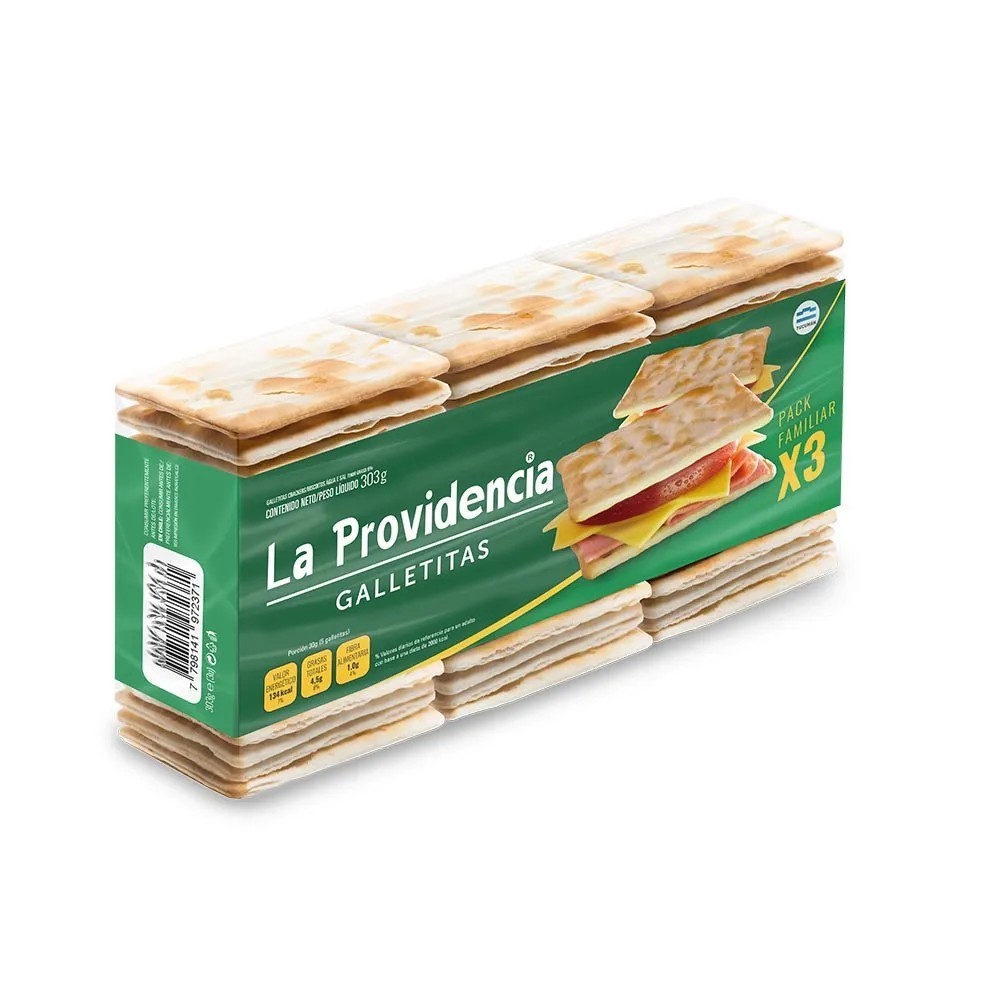 Crackers La Providencia 303gr x 16u