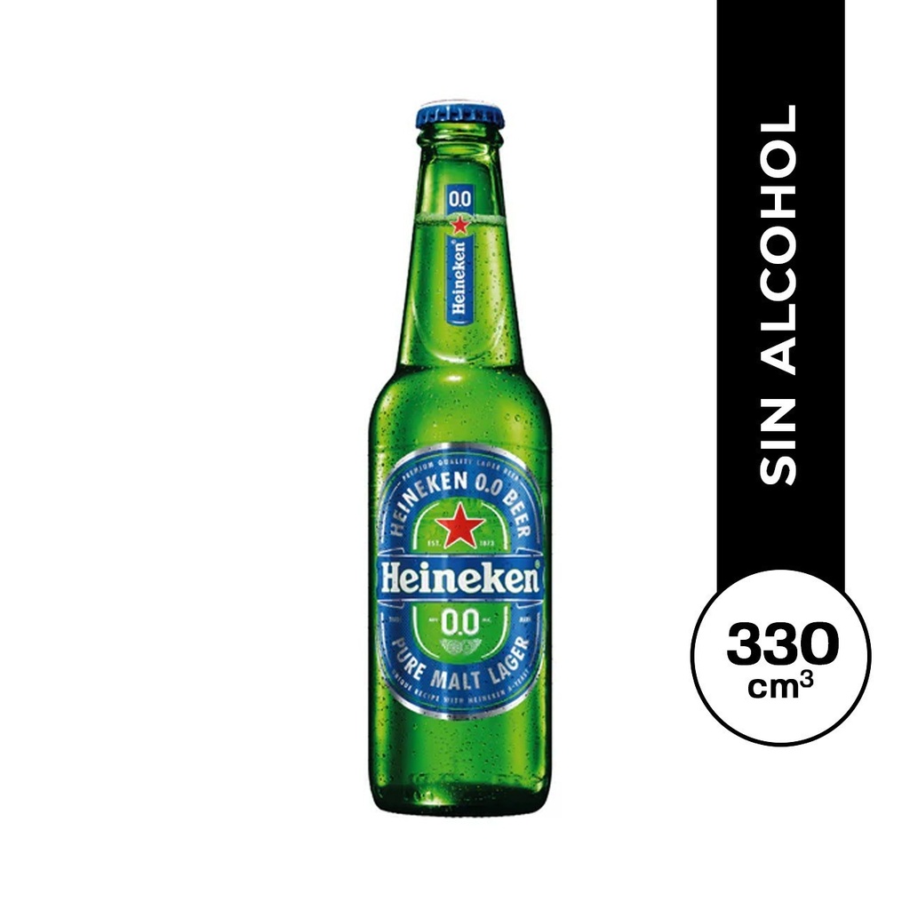 Heineken Porron Sin Alcohol 330ml x 24u