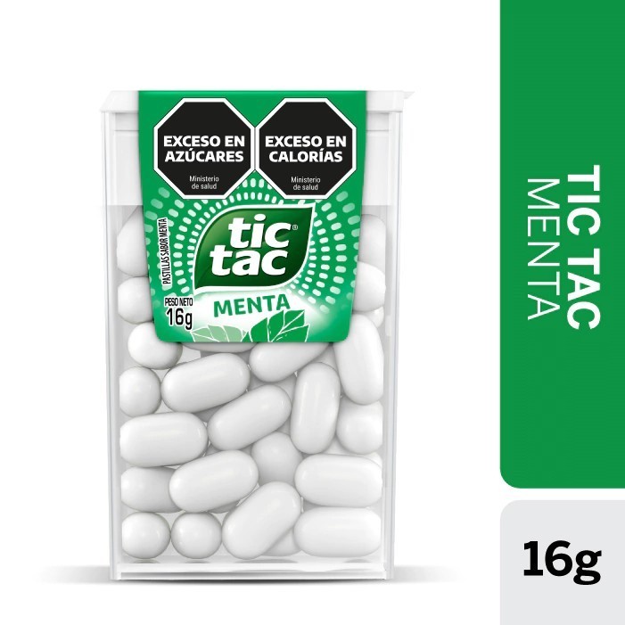 Tic Tac Menta Display 16gr x 12u