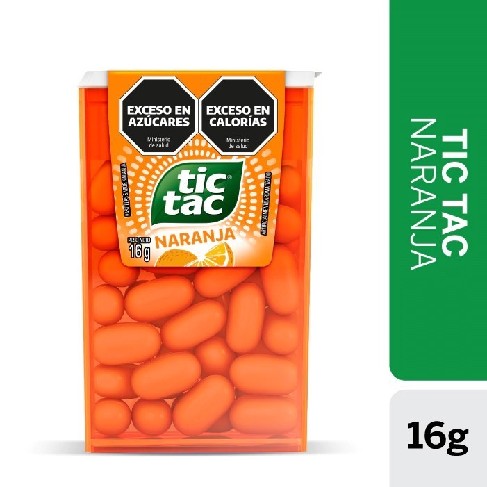 Tic Tac Naranja Display 16gr x 12u