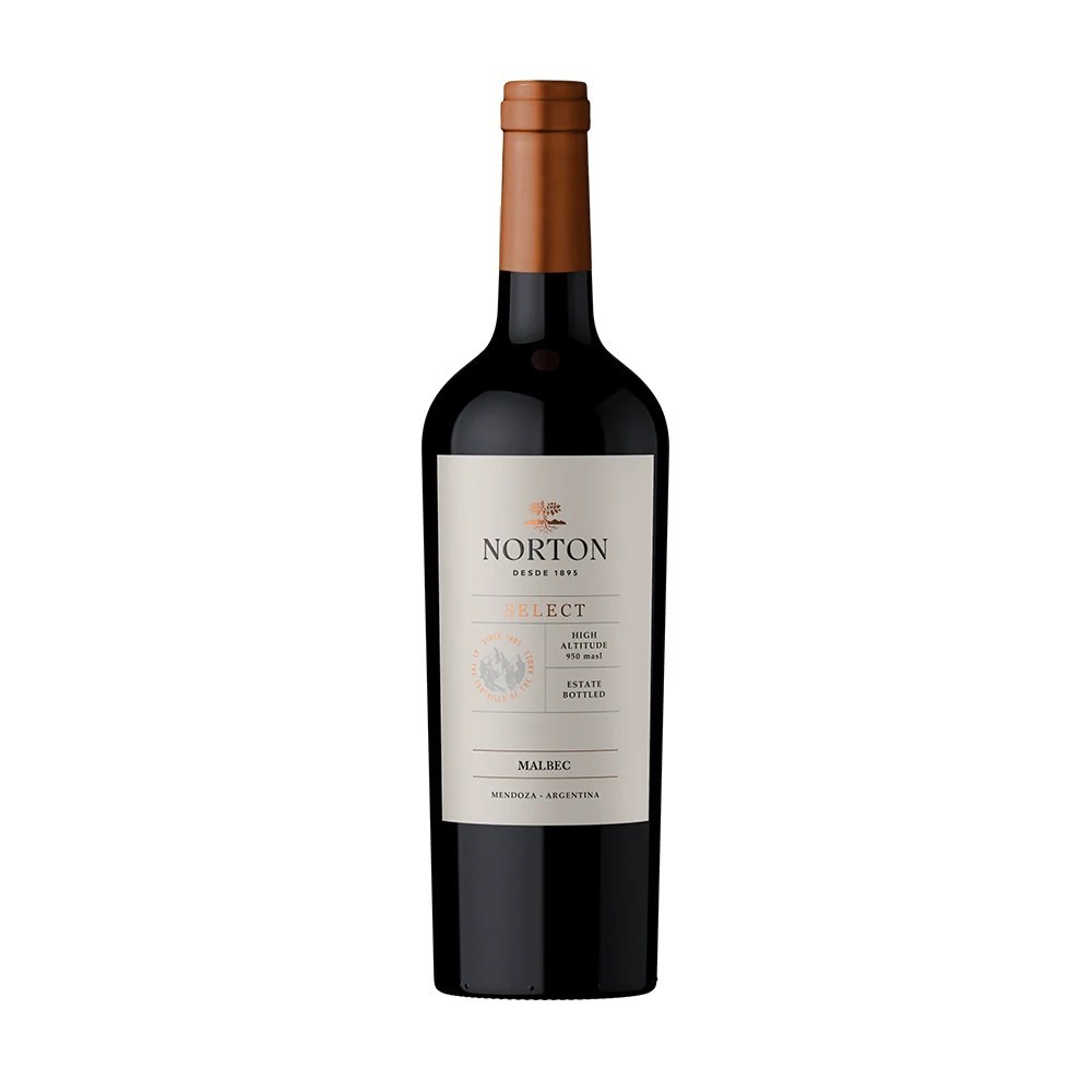 Vino Norton Select Malbec 750ml x 6u