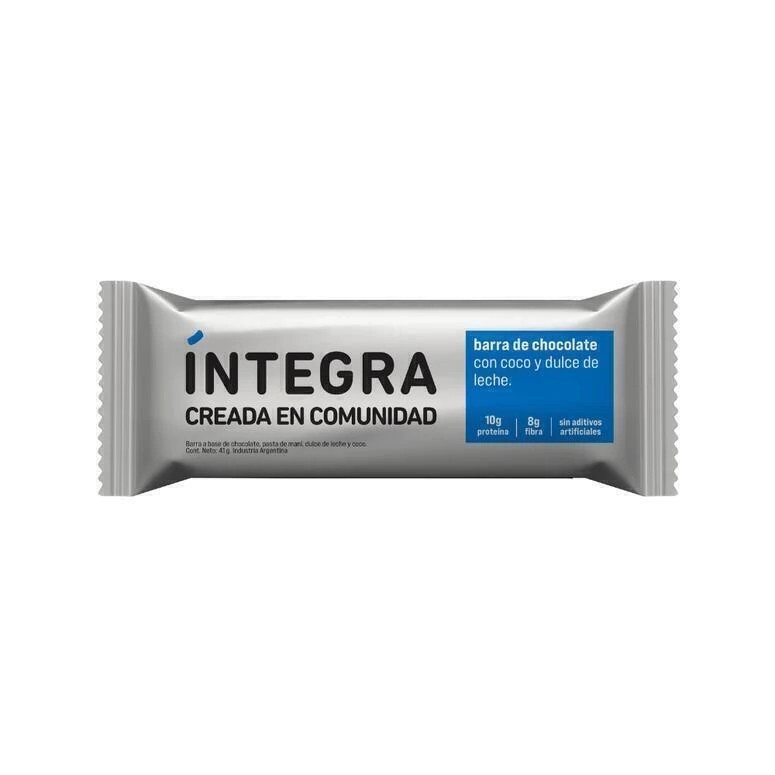 Integra Barra Chocolate con Coco 41gr x 12u