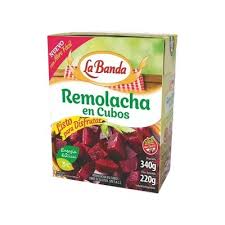 (No usar) Remolacha En Cubo La Banda 350grx6