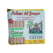 Galletas Arroz Molinos Del Bosque C/Sal 150g