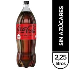 Coca Cola Sin Azucar 2.25Lt
