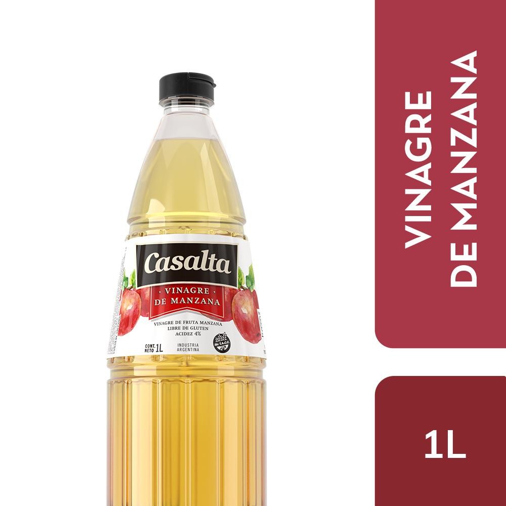 Vinagre De Manzana Casalta 1l x 12u