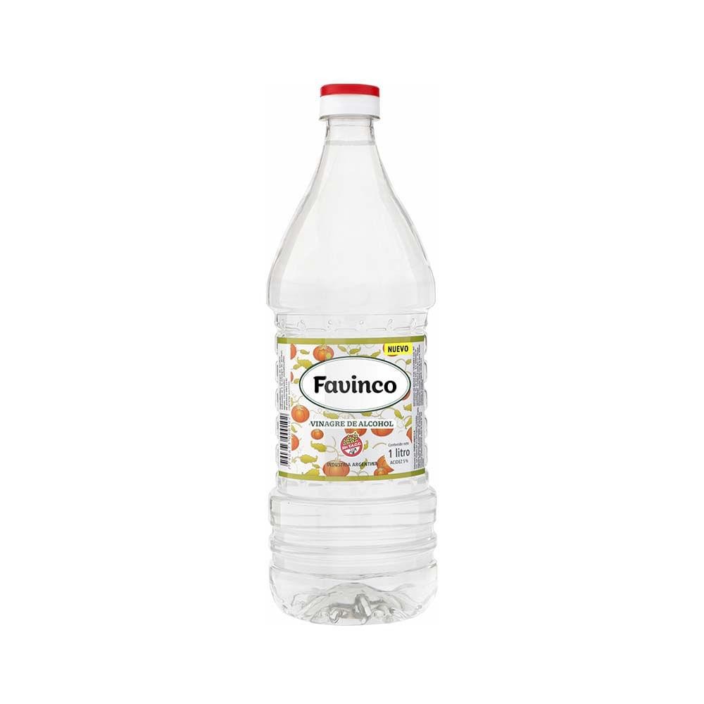 Vinagre De Alcohol Favinco Sin Tac 1l x 12u