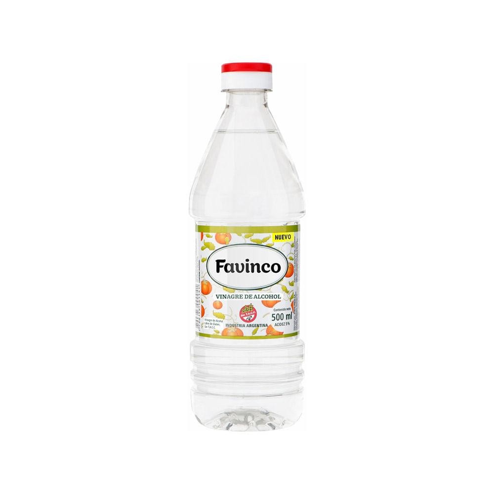 Vinagre De Alcohol Favinco Sin Tac 500ml x 12u