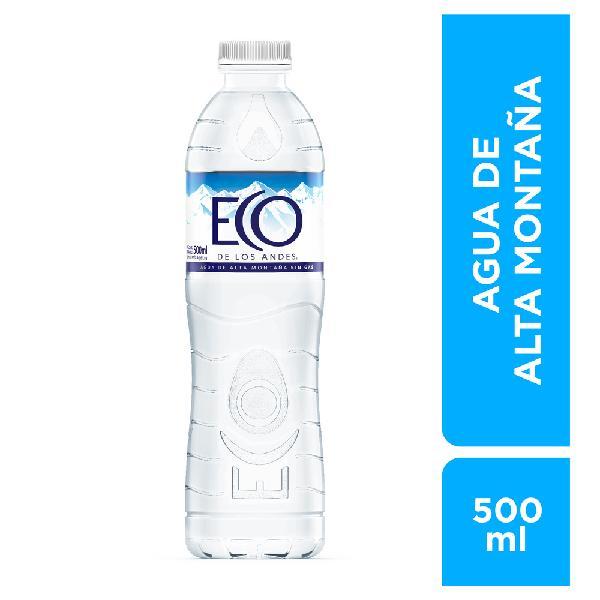 Agua Eco De Los Andes 500ml x 12u