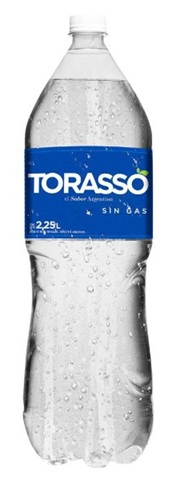 Agua Sin Gas Torasso 2,25l x 6u